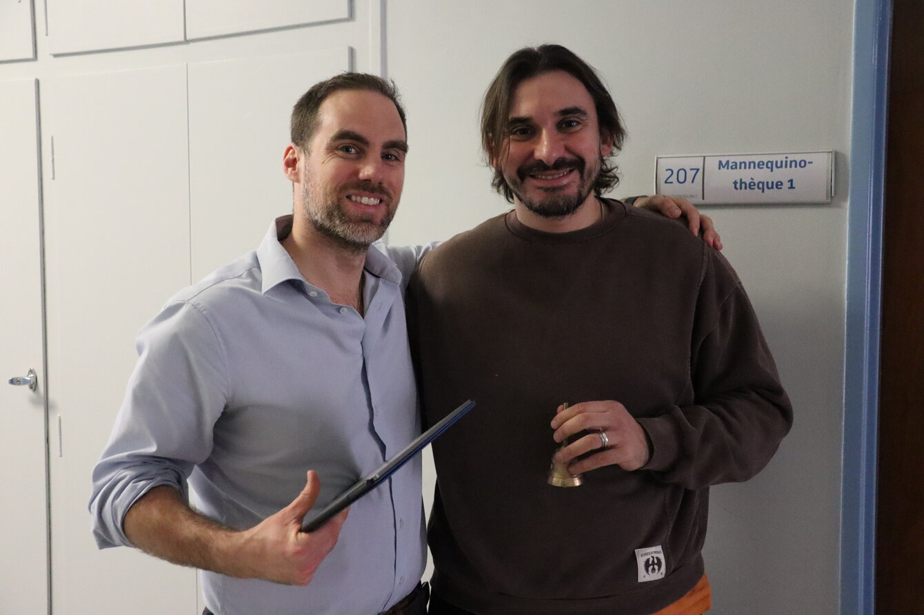 Dr Mathieu LORENZO, médecin généraliste (à gauche) et Dr Omar DJOUINI, psychiatre (à droite)