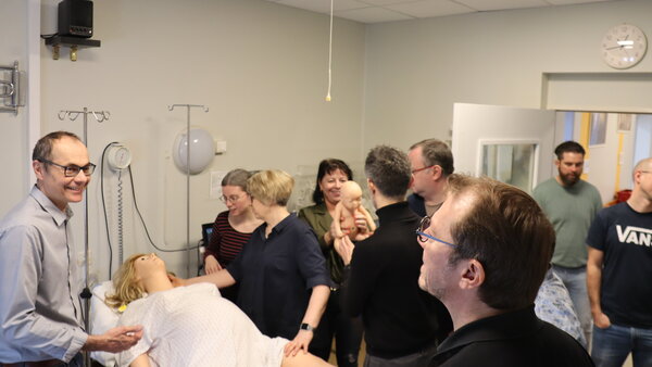 Visite salle de naissance