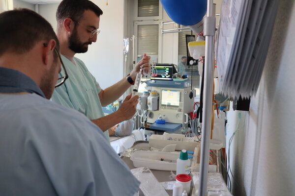 Préparation d'une injection