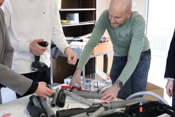 Forage osseux : démonstration pratique