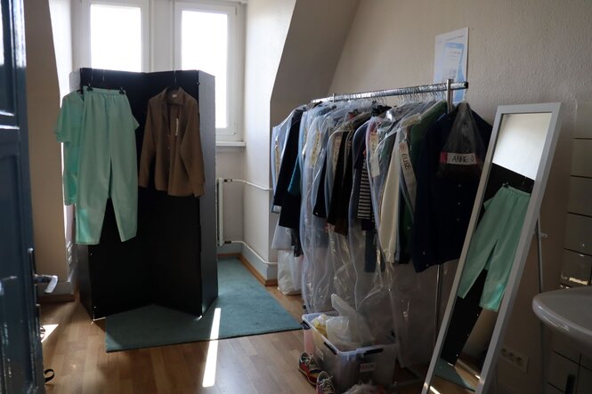 <strong>Loge des costumes</strong> Loge des costumes