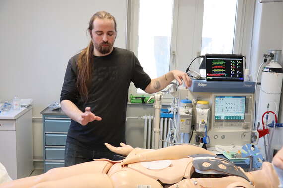 Présentation du mannequin SimMan