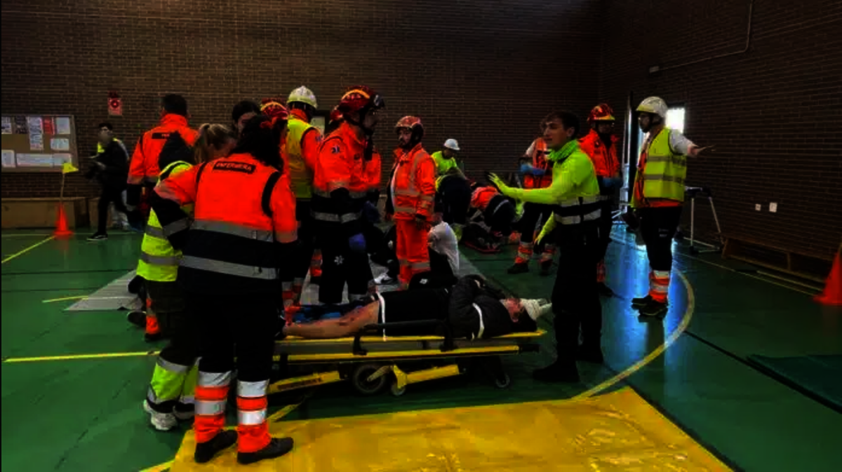 À Torrevieja (Espagne), une simulation de catastrophe naturelle pour former à la gestion de crise