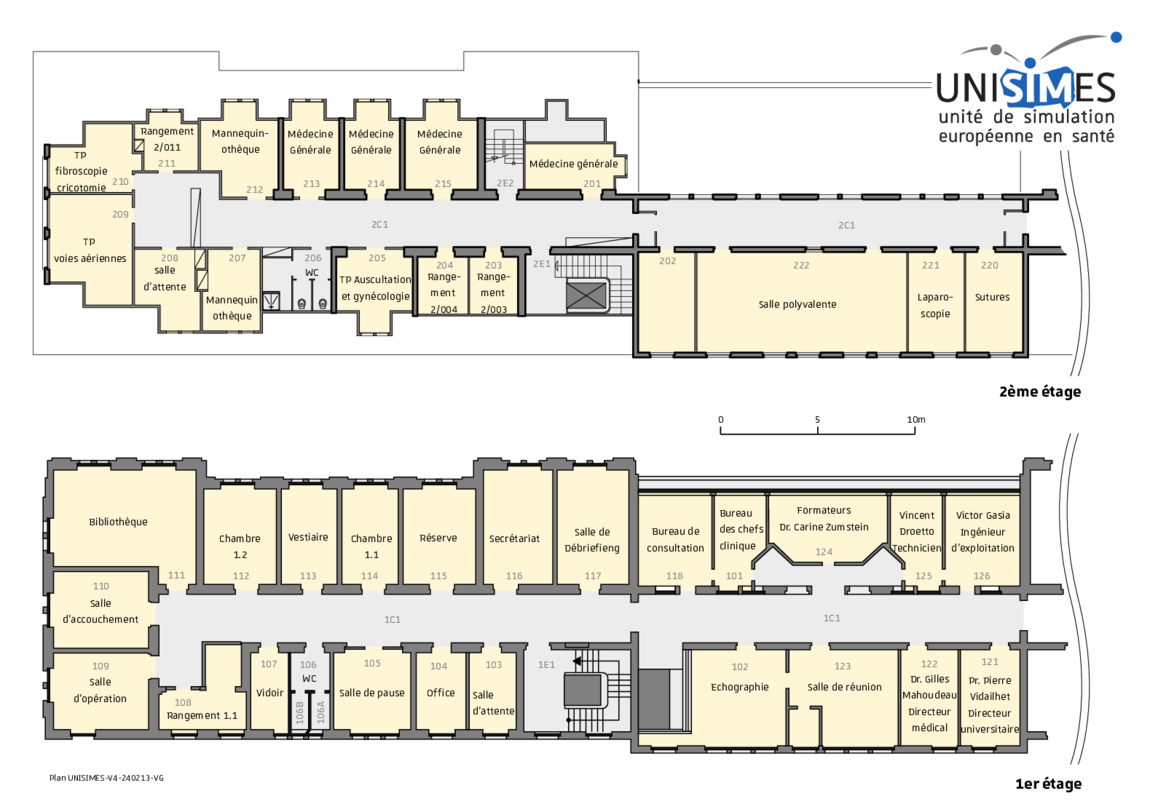 Plan de l'UNISIMES