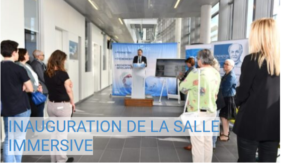 Rouen : inauguration d'une salle immersive au MTC